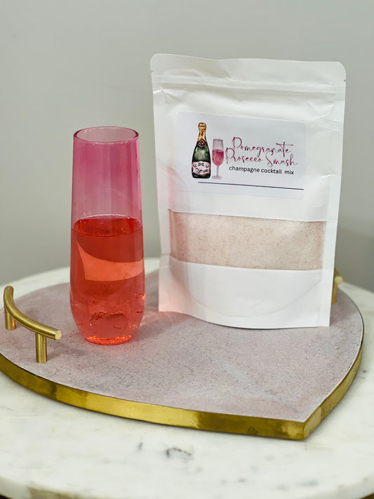 Pomegranate Prosecco Smash Drink Mix Bag