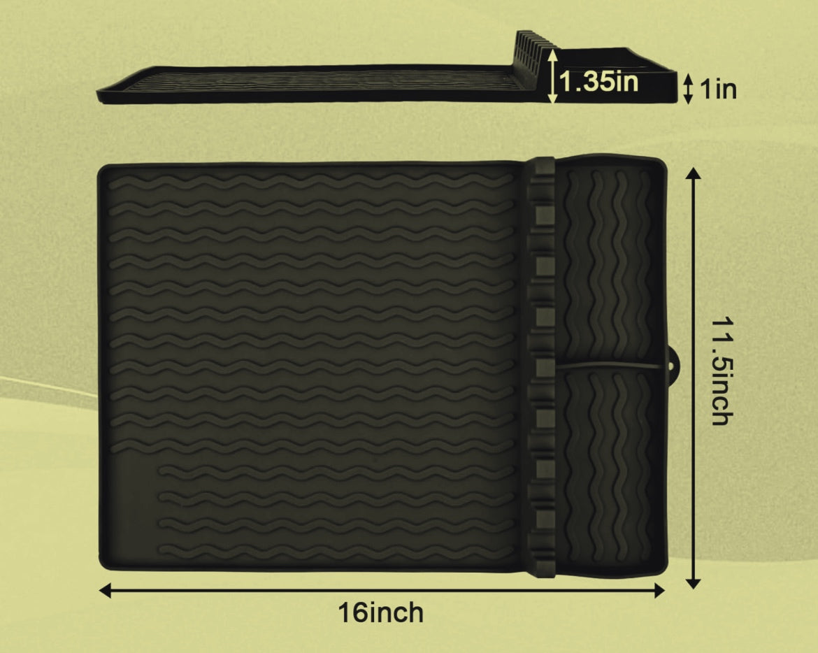 Silicone Grilling Utensil Mat