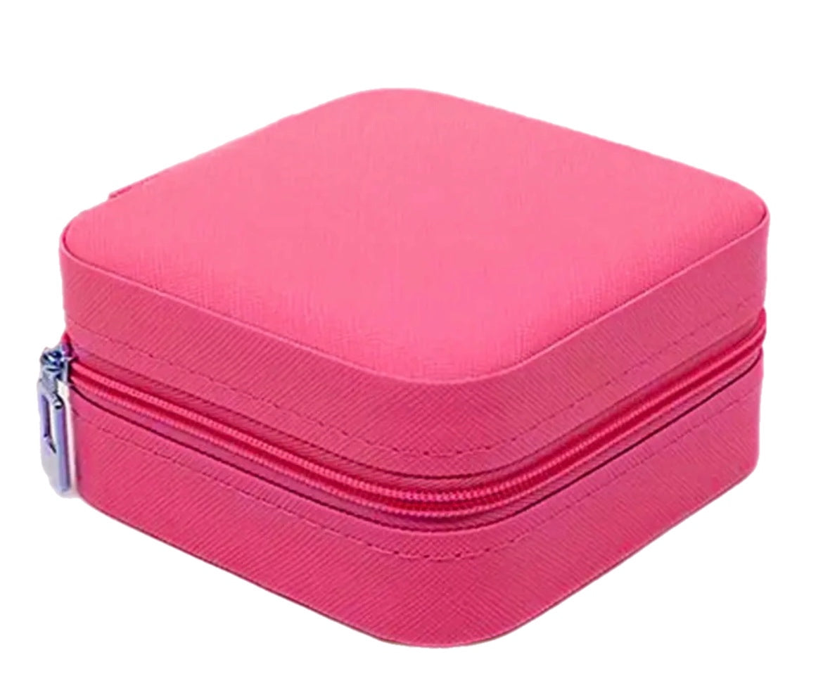 Floral Travel Jewelry Box