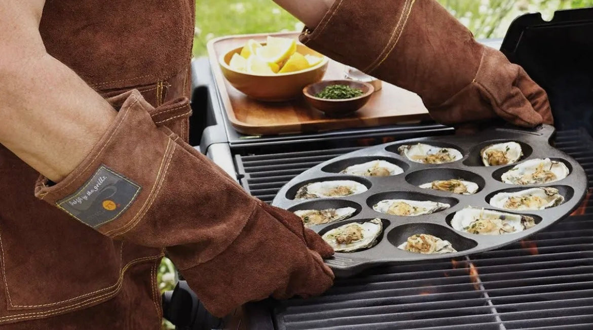 Cast Iron Oyster Grill Pan