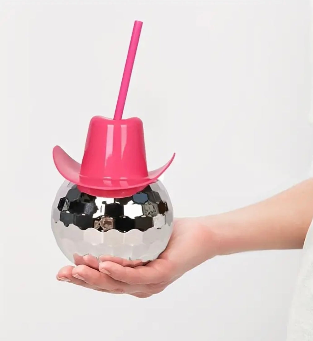 Cowboy Hat Disco Tumbler