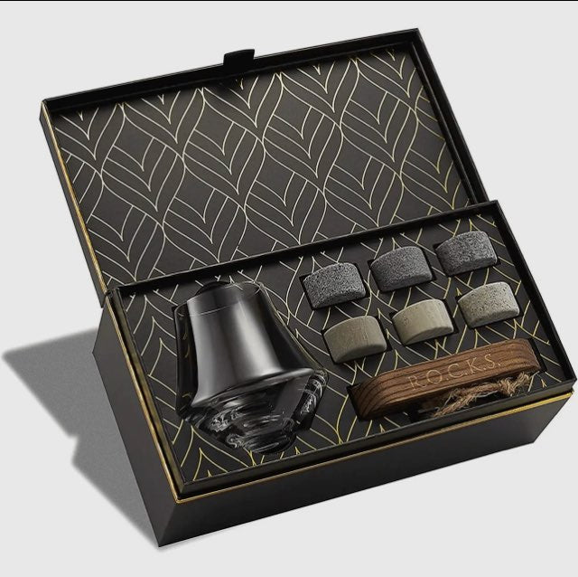 The Connoisseur's Glass & Rocks Gift Set