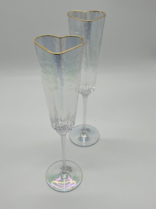 Sweetheart Champagne Flute Set