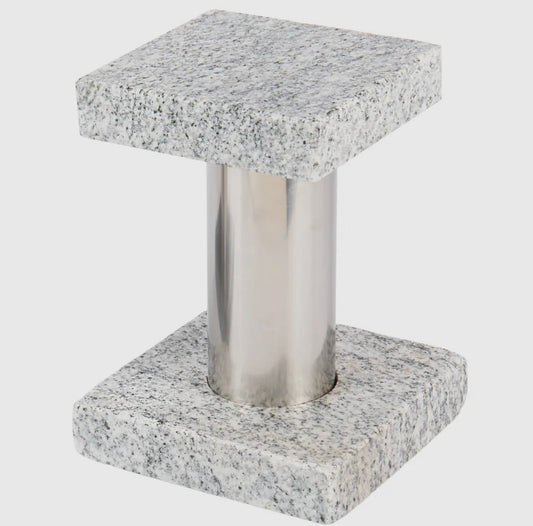 Gray Stone Dispenser Tall Stand