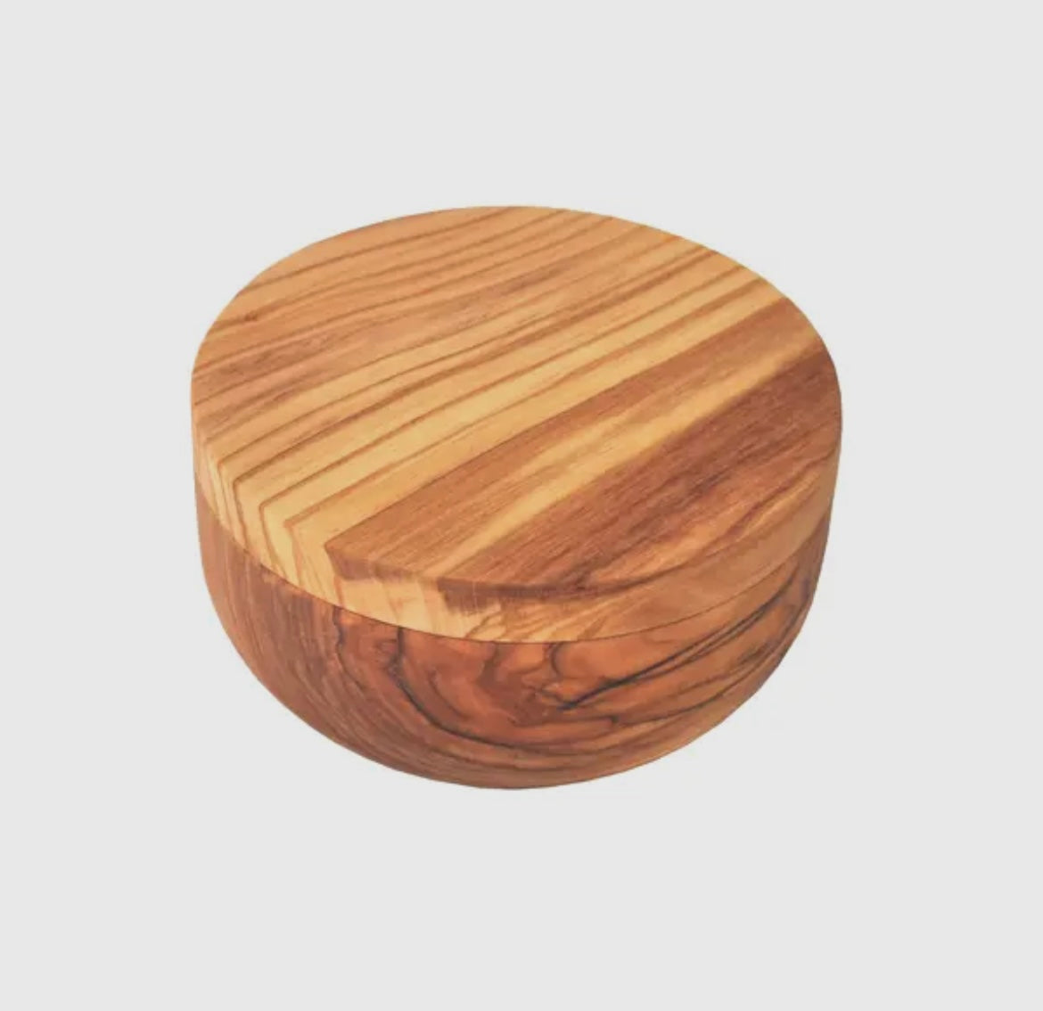 Olive Wood Salt & Pepper Cellar