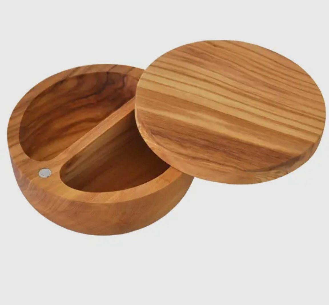 Olive Wood Salt & Pepper Cellar