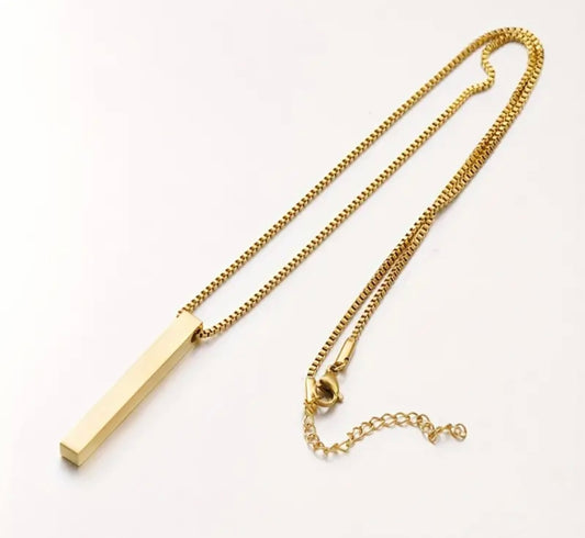 Pillar Bar Necklace