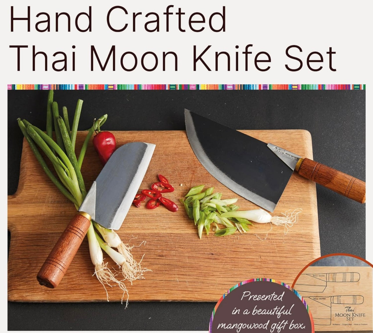 Thai Moon Knife Set