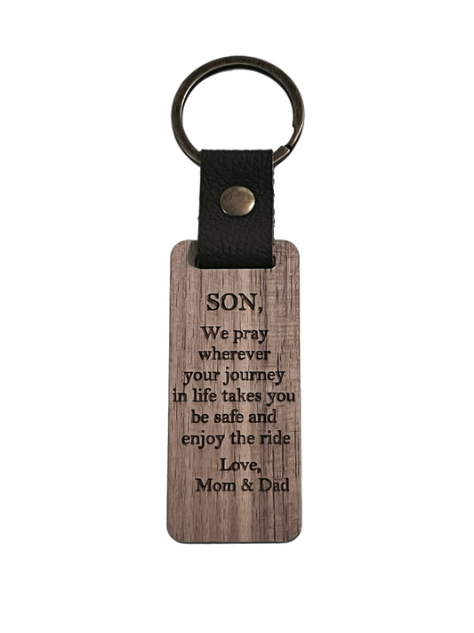 Wooden Keychain